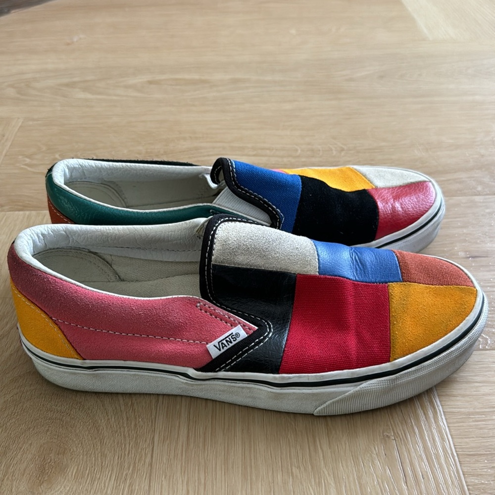 Limited Edition Patchwork Vans Slip Ons - image 2